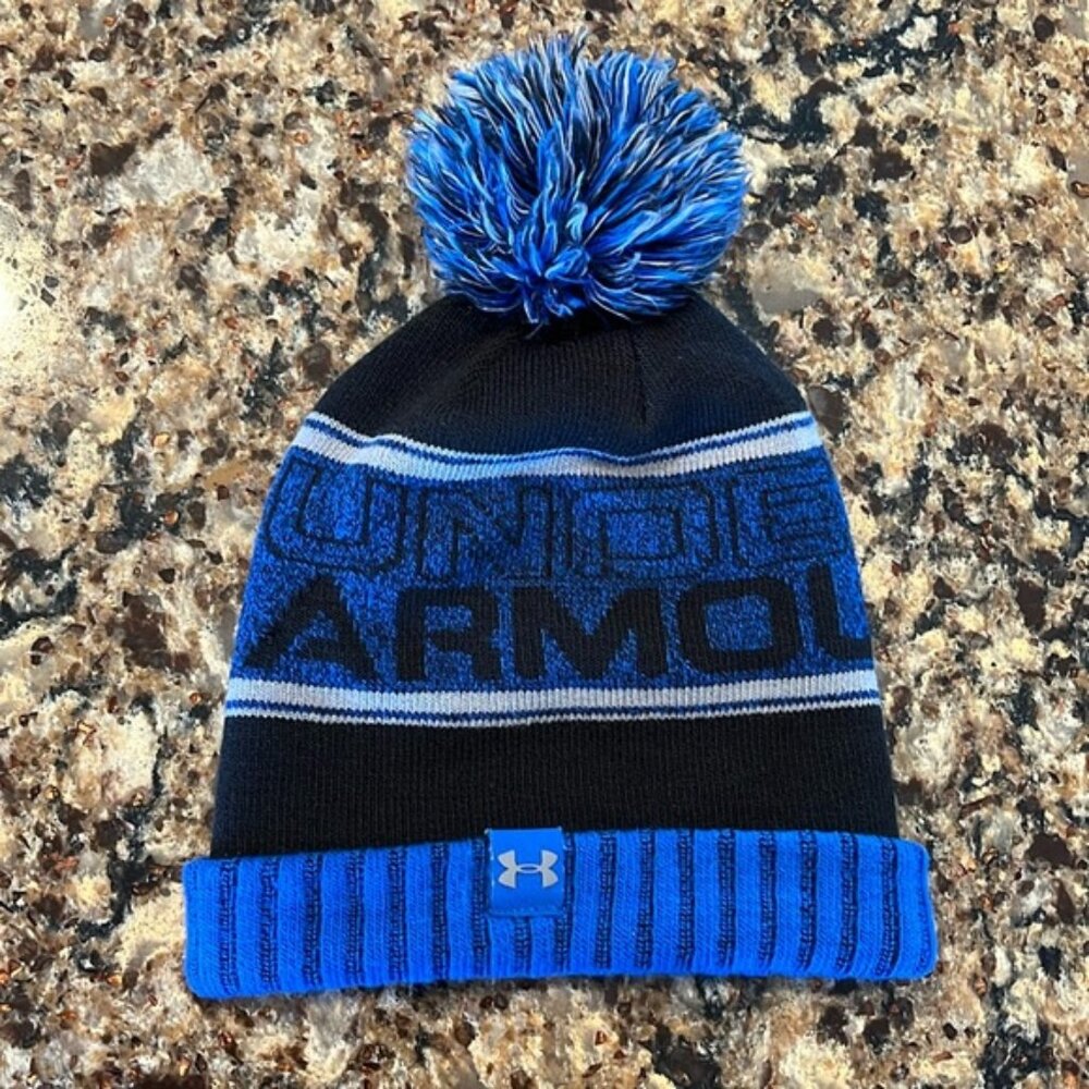 Under Armor Knit Winter Pom Beanie